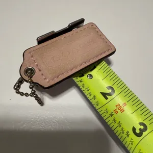 Coach light pink tag thumbnail 3