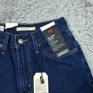 Levi’s Premium 80's Mom Jeans High Rise Tapered Dark Wash Blue Size 23 x 28 thumbnail 5