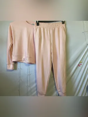 Danskin Pale Pink Lounge Jogger Pants thumbnail 2