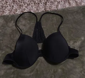 Black Bikini Top Victoria's Secret thumbnail 1