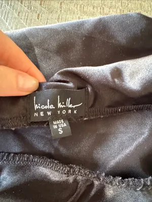 Nicole Miller Black Midi Skirt thumbnail 2