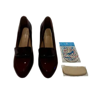 Eldof Women's Block Pump in Red, Size 9.5 Red thumbnail 3