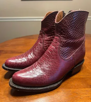 J.B Dillon Cowboy Ankle Boots thumbnail 4