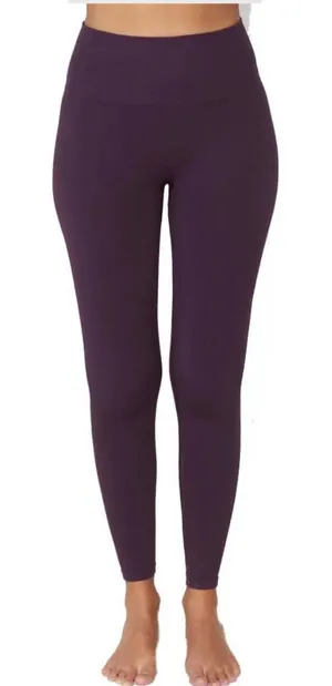Spiritual Gangster Purple Maeve Ribbed Leggings XS/S thumbnail 1