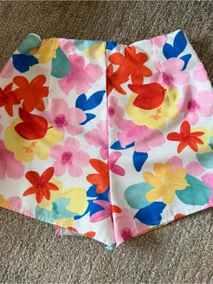 Shein Floral Mini Skort thumbnail 4
