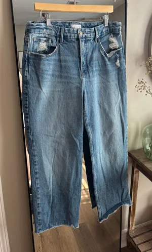 Good American wide leg jeans  thumbnail 1