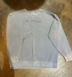 Seaside Style Light Blue Seaside Sweatshirt thumbnail 1