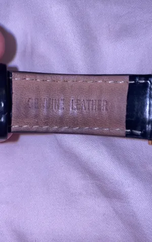 Daniel Wellington Black Leather Watch thumbnail 5
