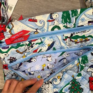 Vera Bradley and Peanuts snoopy crossbody bag collaboration thumbnail 3