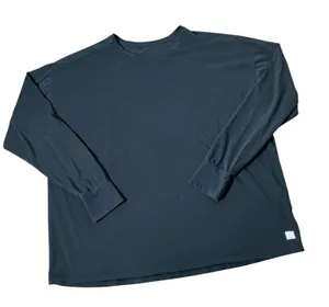 Vuori Activewear Relaxed Long Sleeve Top Womens XL Black Oversized VW1028 Crew thumbnail 1