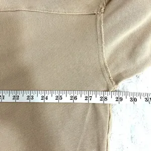Aerie Beige Lace Up Cotton Beach Oversized Loungewear Boho Hoodie M thumbnail 7