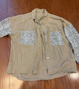 Fashion Jacket Brown Size L thumbnail 1