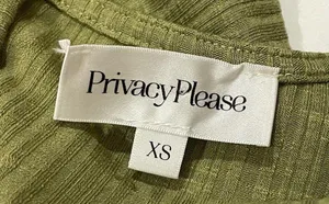 Privacy Please Madison Romper - Olive Green - XS thumbnail 5