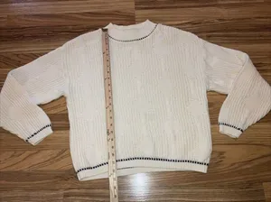 VTG Pandora Sweater Women's Medium‎ Pullover Knit Sweater Made In USA thumbnail 1