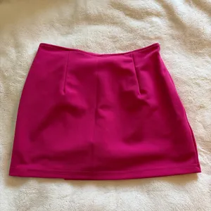 Hot Pink Mini Skirt with Side Slit thumbnail 3