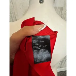 H&M Red blouse thumbnail 5