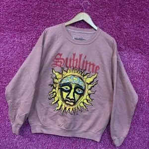 Sublime 40 oz to Freedom Cover Ska Band Oversized Crewneck Sweater M thumbnail 3