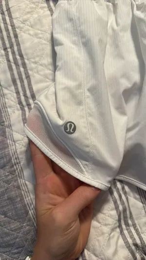 White Lululemon Shorts thumbnail 4
