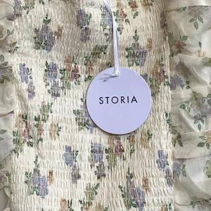 Storia Floral Mesh Ruched‎ Off Shoulder Mini Dress - M NWT thumbnail 15