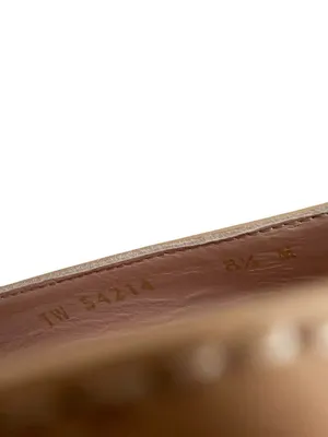 STUART WEITZMAN Nude Patent Leather Pumps Heels Size 8.5 thumbnail 5