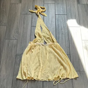 Princess Polly Light Yellow Dress thumbnail 7
