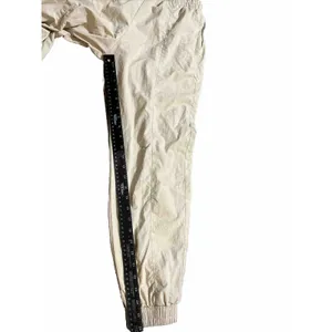 Wilo The Label Cream Windbreaker‎ Jogger Small Zip Pocket Athleisure Pants thumbnail 4