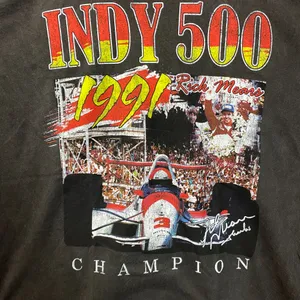 1991 Indy 500 Champion Rick Mears T-Shirt 2XL thumbnail 2