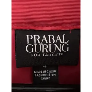 Prabal‎ Gurung Fit Flare Party Dress 4 Red Lined Stretch Polyester Knee Length thumbnail 4