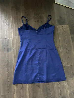 Beginning Boutique Homecoming Dress Navy thumbnail 6