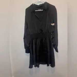 Steve Madden Sz Small Satin Dress thumbnail 3