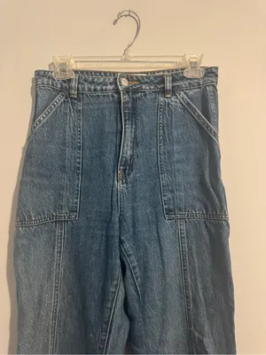 ROLLA'S Heidi High-Rise Straight Leg Jeans - 27 thumbnail 2