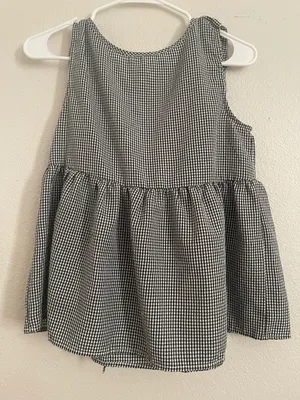 SheIn Vintage Peplum Top thumbnail 2
