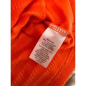 Derek heart orange blouse tank top thumbnail 4