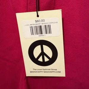 Madhappy NWT local optimist running association biker shorts XS‎ thumbnail 2