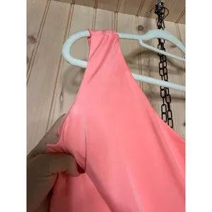 NWT Lulus Extraordinary Poise Coral Pink One-Shoulder Mini Dress Ruched S *FLAW thumbnail 8