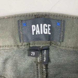 Paige Jeans Womens 29 Gray Silver Claudine Crop Flare Glitter Coated‎ Shimmer thumbnail 7