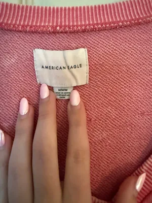 American Eagle Pink Long Sleeve Top thumbnail 2