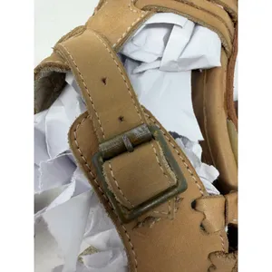 Freebird Poisn Huarache Bootie Sandals Tan Leather Woven Block Heel Womens 9 thumbnail 14