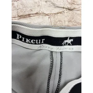 Pikeur Womens Horseback Riding Breeches Gray Pants‎ Size Small thumbnail 5
