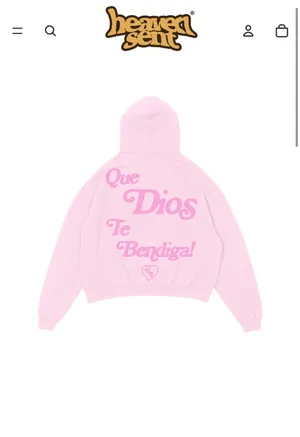 Heaven Sent Pink Sweatshirt Size L thumbnail 2
