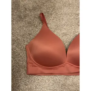 Soma Enbliss Luxe Plunge Bralette Wireless Comfort Bra in Mauve, L thumbnail 5