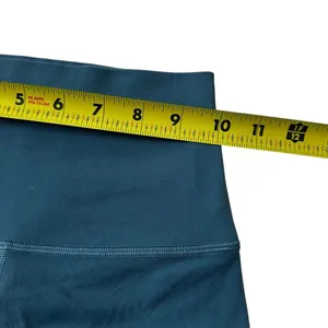 Lululemon Blue Stretch Athletic Yoga Leggings Women Size 2 | 67-32 thumbnail 7