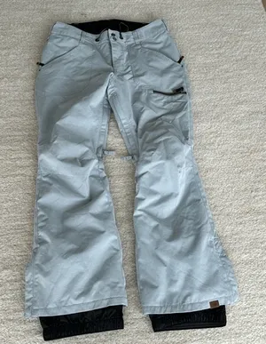 Roxy ski/snow pants size large gray thumbnail 1