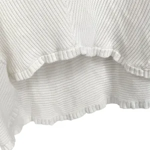 Free People La Brea Oversized V-Neck Chunky Long Sleeve Knit Sweater Size Medium thumbnail 10