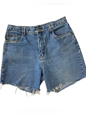 VINTAGE BILL BLASS Cut Off Jean Shorts thumbnail 2