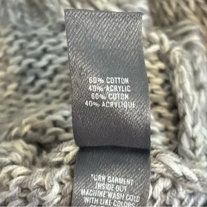 Women’s Aerie American Eagle gray marled raglan pullover sweater size large thumbnail 7