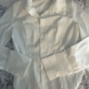 SHEIN White Button Down Shirt thumbnail 2