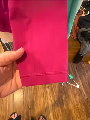 Lululemon Pink-Magenta leggings with Logo thumbnail 10