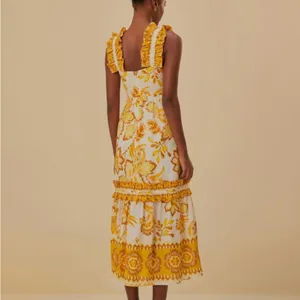 Farm Rio Aura Midi Dress thumbnail 3