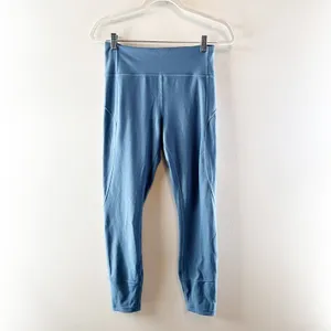 Lululemon Athletica In Movement 7/8 Tight Leggings Everlux 25" Utility Blue 8 thumbnail 5